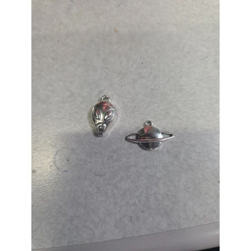 Alien/planet charms